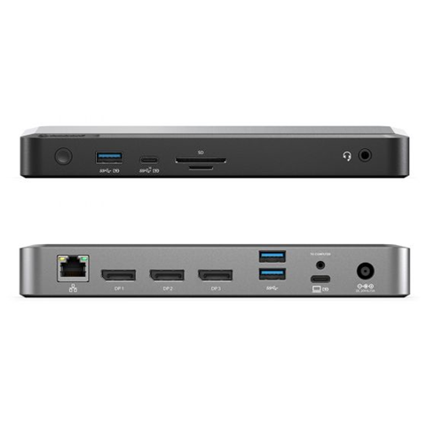 alogic universal dual 4k docking station with 65w power delivery