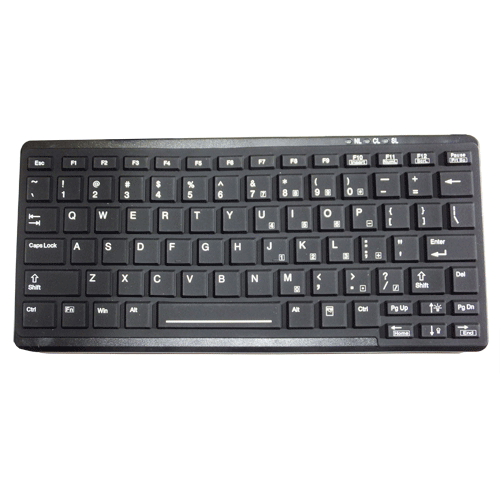 KBA-TG82R-BNURUS - TG3 82 key backlit rubber black USB