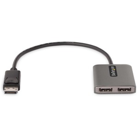 DisplayPort to Dual HDMI 4K 60Hz Adapter, Multi Monitor Splitter