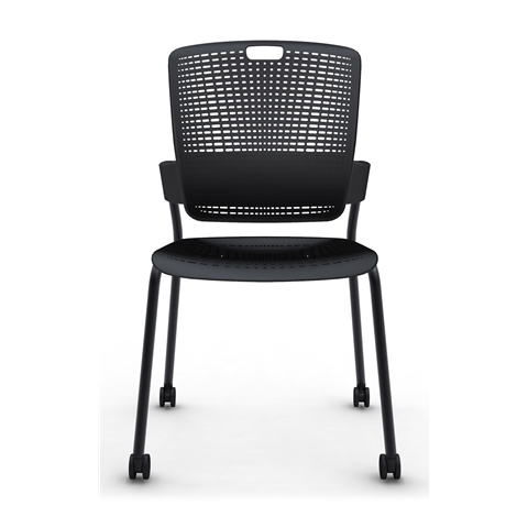 HUMANSCALE CHAIR CINTO ARMLESS 4L CASTER BLK 3/PK | NetNest New Zealand