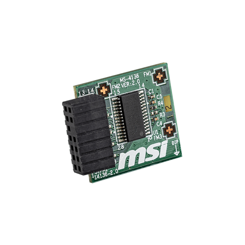 MSI TPM 2.0 Module (MS-4136) LPC Interfa - TPM 2.0 (MS-4136)