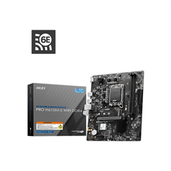 MSI PRO H610M-S WIFI DDR4- LGA1700 Motherboard- 3 Year Warranty