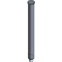 2.4 GHz 6dBi/5 GHz 8dBi Dual Band Omni Ant.- Gray- N conn.