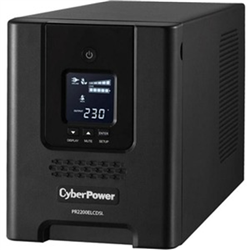 Pro Series 3000VA / 2700W Tower Ups With Lcd - 15A - 4 12V/9AH - 8X IEC - 3 Yrs ADV. Replacement WTY 2 Yrs On Internal Batteries