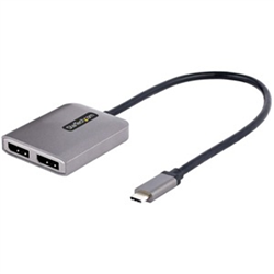 Startech 2 Port USB-C Mst HUB- Dp MULTI-MONITOR ADAPTER- 2X 4K 60HZ 3 Yr