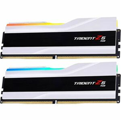 Trident Z5 RGB 64G Kit White 2X32G DDR5 6000MHZ CL30-40-40-96 1.4V UDIMM Support INTEL XMP