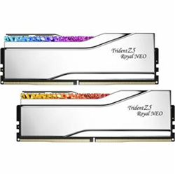 Trident Z5 Royal NEO RGB Silver 32G Kit 2X16G DDR5 6400MHZ CL30-39-39-102 1.4V