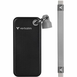1TB Pocket SSD with USB-C 3.2 Gen 2 - Black/Grey