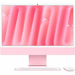 24-inch iMac with Retina 4.5K display: Apple M4 chip with 10-core CPU and 10-core GPU- 16GB- 512GB SSD - Pink