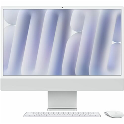 24-inch iMac with Retina 4.5K display: Apple M4 chip with 10-core CPU and 10-core GPU- 24GB- 512GB SSD - Silver