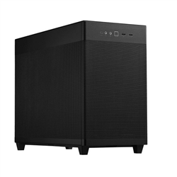 ASUS AP201 Prime Case Mesh Black Edition Micro ATX Case Mesh Panels Support 360mm Cooler supports ATX PSUs up to 180mm. graphics card up to 338mm