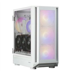 Zalman I6 WHITE- Mid-Tower- Tempered Glass- Drive Bays: 2x3.5