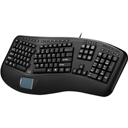 Tru-Form Ergonomic Touchpad Keyboard