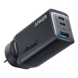 Anker GANPRIME 65W 3-PORT WALLCHARGER