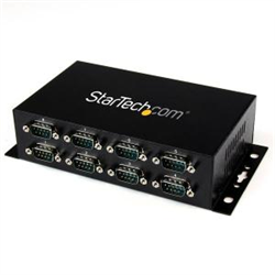 Startech 8 Port USB To DB9 RS232 Serial Adapter Hub Wall Mountable 2YR