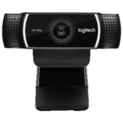 Logitech C922 WEBCAM- 1080P Full HD- 2 X Built In MIC (STEREO)- USB CONNECT- 2YR WTY