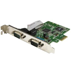 STARTECH PCIe RS232(2)- SERIAL CARD+B53+B51