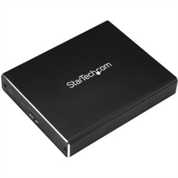Startech Dual M.2 SSD ENCLOSURE- USB 3.1- Raid SUPPORTED- MICRO-B CABLE- 2YR