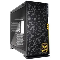 101Tuf Black ATX Mid Tower Case Tempered Glass Window RGB Ready USB 3.0 X2 No Power Supply