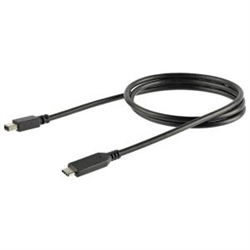 USB-C to Mini DisplayPort Cable - 3 ft / 1m - Black - 4K 60Hz - USB C to mDP - USB 3.1 Type C to Mini DP Adapter Cable