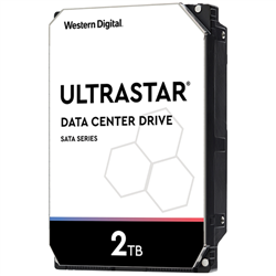 Western Digital WD Ultrastar 2TB 3.5' Enterprise HDD SATA 128MB 7200RPM 512N SE DC HA210 24x7 600MB Buffer 2mil hrs MTBF 5yrs wty HUS722T2TALA604