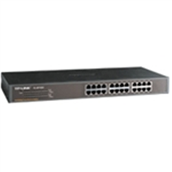 Tp-Link 24-PORT Unmanaged RACKMOUNT SWITCH- 10/100(24)- 19
