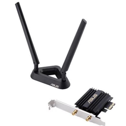 ASUS AX3000 PCIe WIRELESS ADAPTER- DUAL BAND- BT5.0- EXT ANT(2)- 3YR WTY