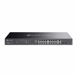 Tp-Link OMADA 20-PORT Easy Managed GIGABIT SWITCH- POE+(16)- OMADA SDN- 5YR