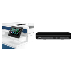 Hp 400 G9 R Mini I5-14500T 16GB Plus Hp LASERJET 4301DW COLOUR MFP 