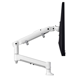 AWMS-DB-F Single Dynamic Monitor Arm Solution White