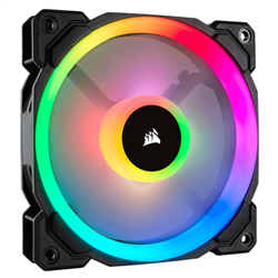 Corsair Light Loop Series- LL120 RGB- 120mm Dual Light Loop RGB LED PWM Fan- Single Pack