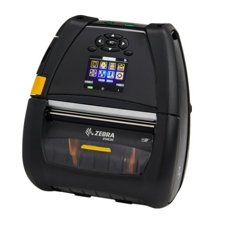 Zebra Zq630 Mobile Label Printer, 4 Inch, - Zq63-aawaa00-00