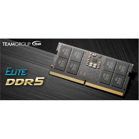 TEAMGROUP Elite SODIMM DDR5 16GB (2x8GB) 4800MHz (PC5-38400) CL40